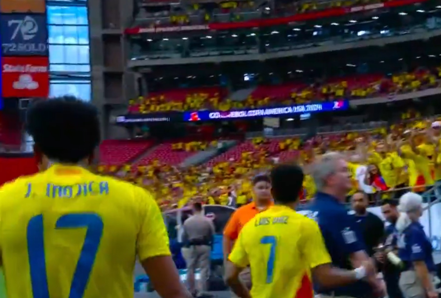 (Video) Top bins: Luis Diaz gives goalkeeper no chance as he nets in emphatic Colombia win