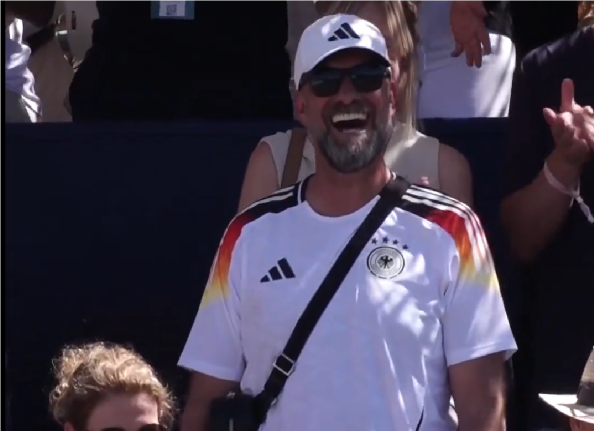 (Video) Not just football: Jurgen Klopp enjoys his shoutout as he soaks up another sporting love