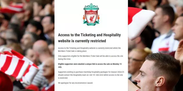 Liverpool, Tickets, Membership