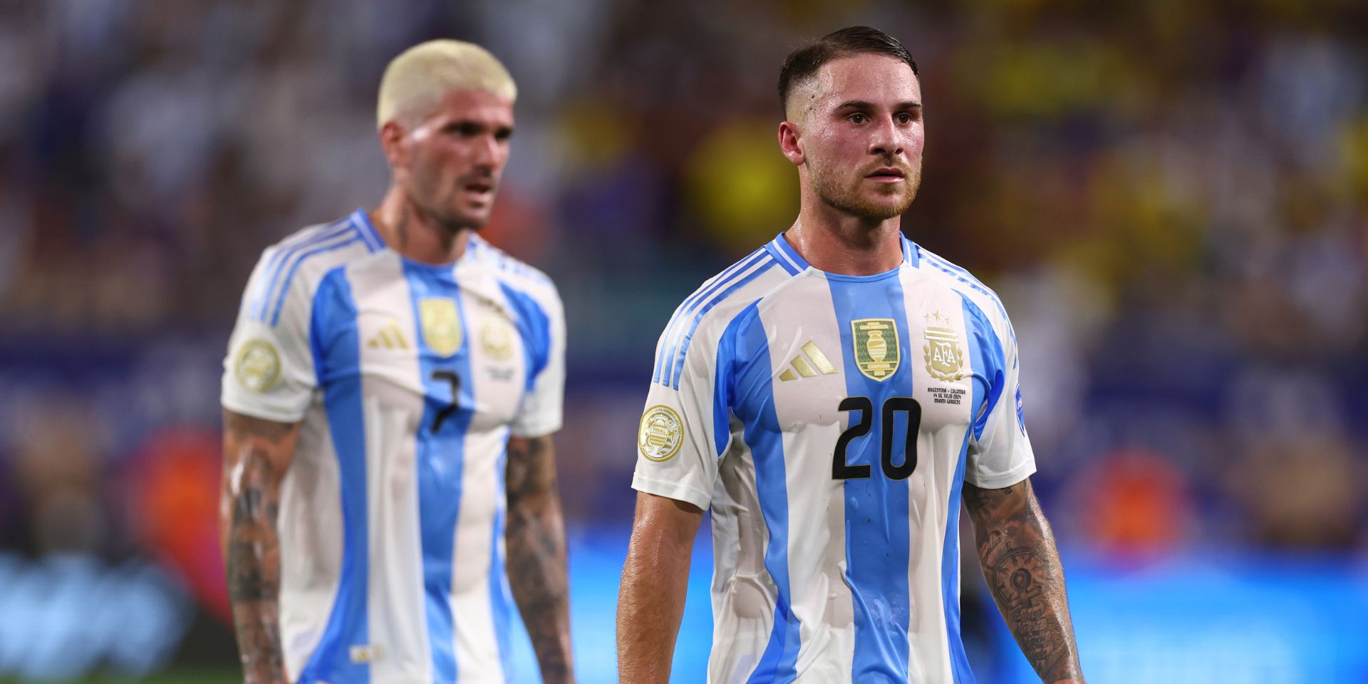 (Image) Mac Allister raises eyebrows with Argentina Copa America celebrations
