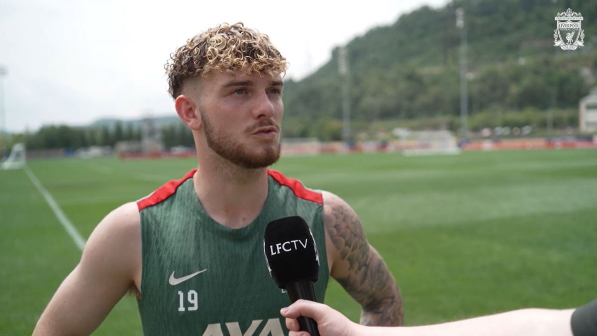 Harvey Elliott on adapting to Slot and positivity for upcoming campaign