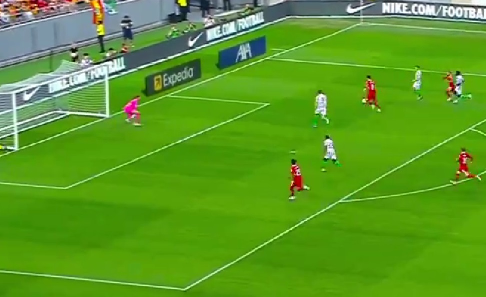 (Video) Dominik Szoboszlai scores first goal of Arne Slot era after ruthless Salah combo guts Real Betis