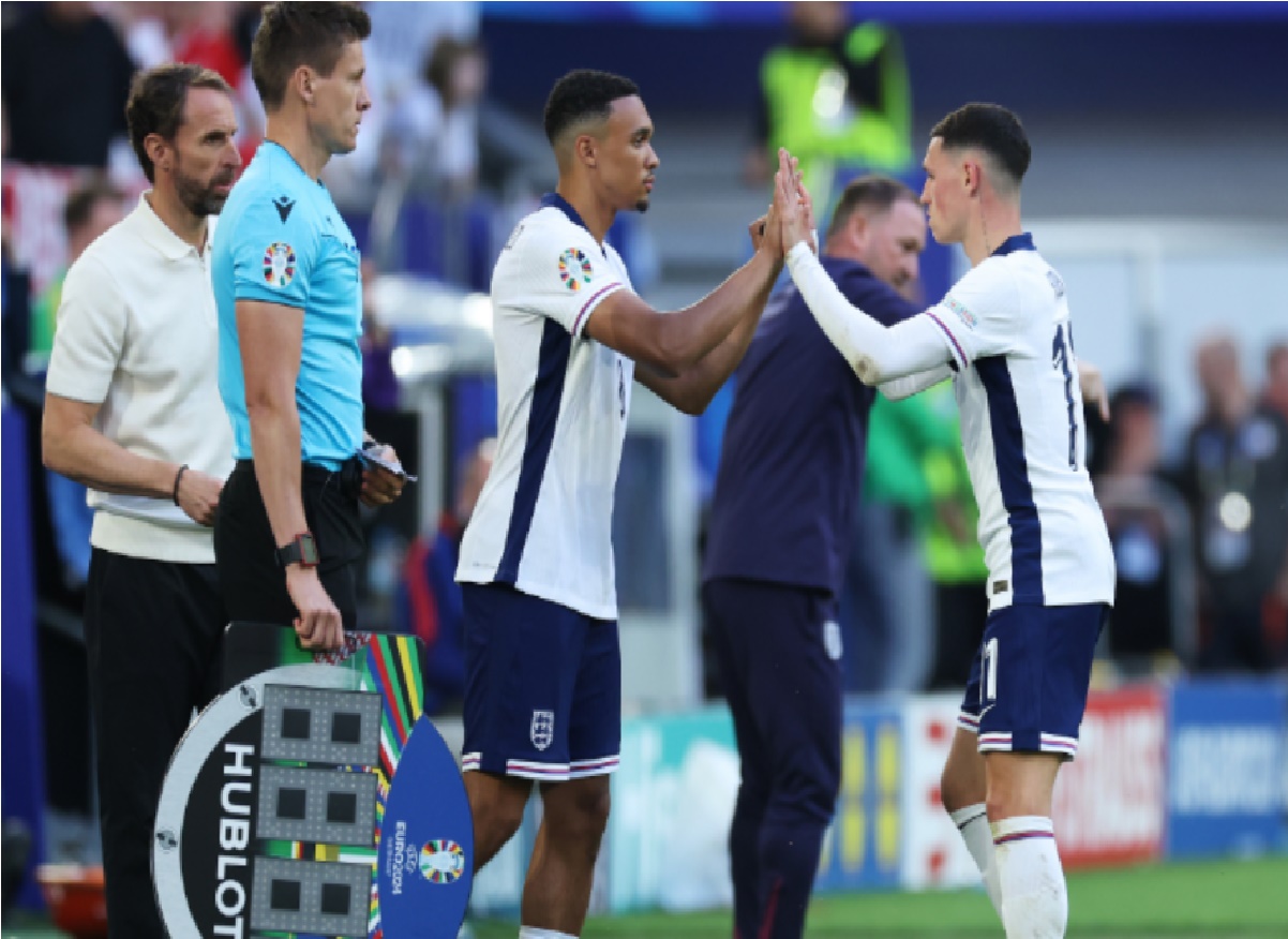 Phil Foden responds to rumoured Trent claims about England’s penalty shootout win v Switzerland