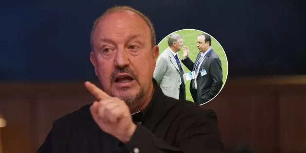 Benitez, Ferguson, Old Trafford