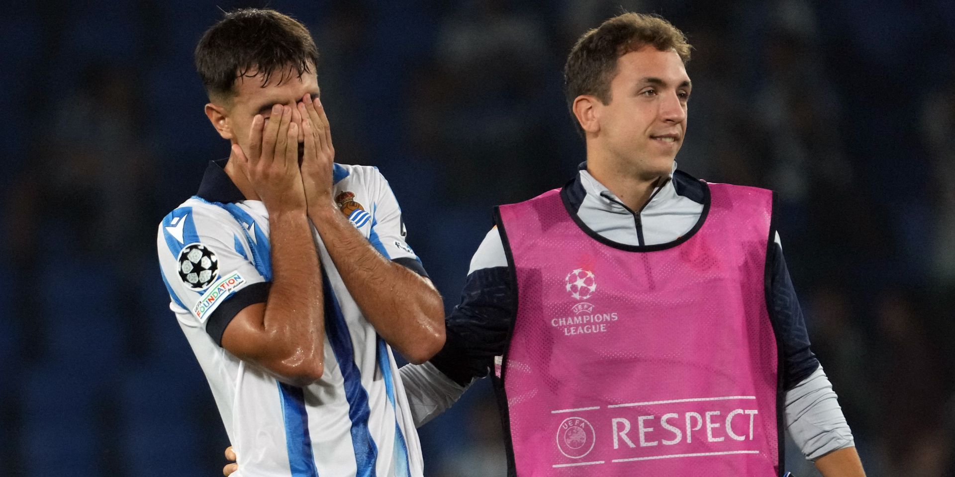 (Image) Real Sociedad troll Liverpool fans with Zubimendi post on official X account