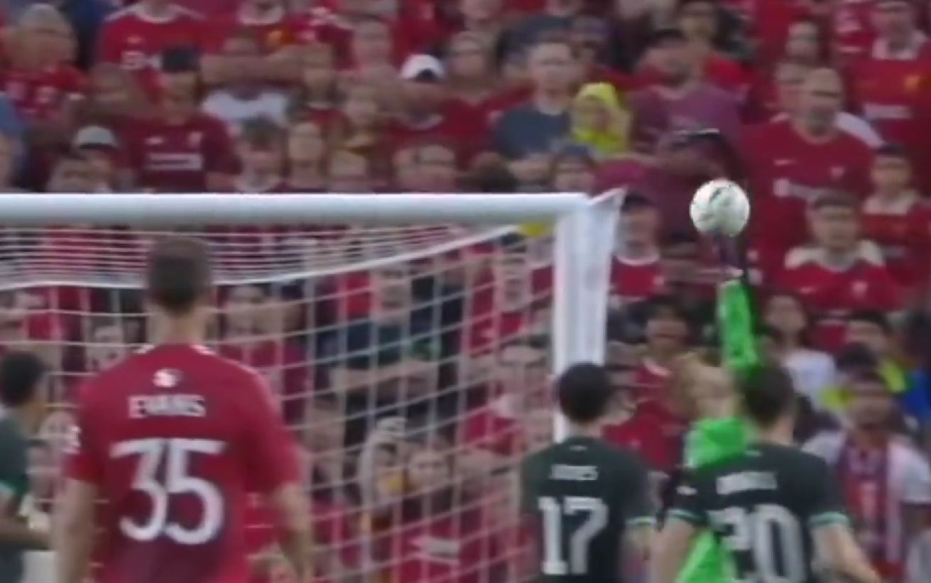 (Video) Sensational: Caoimhin Kelleher’s save from Rashford’s top bins effort is fingertip heaven