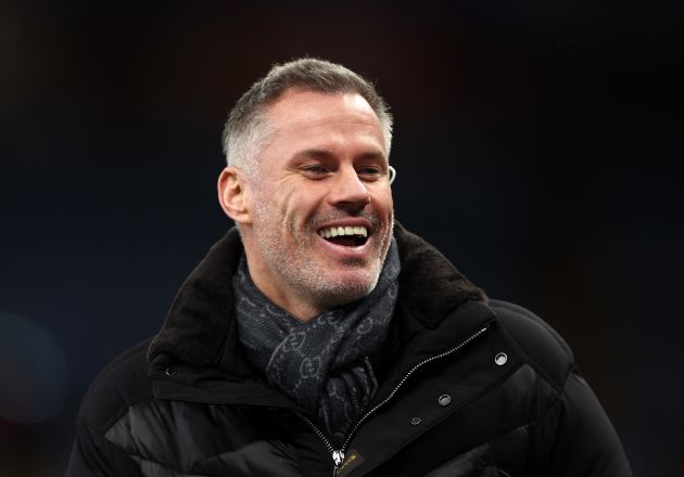 Jamie Carragher was delighted with Tsimikas' involvement in Jota's goal against Palace