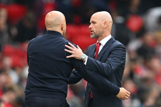 Arne Slot humiliated Erik ten Hag's Manchester United in September with the help of Ryan Gravenberch