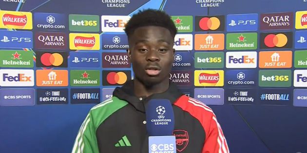 Bukayo Saka believes Arsenal can beat Liverpool & Man City to the title