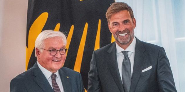 Jurgen Klopp wins award for services to the Federal Republic of Germany