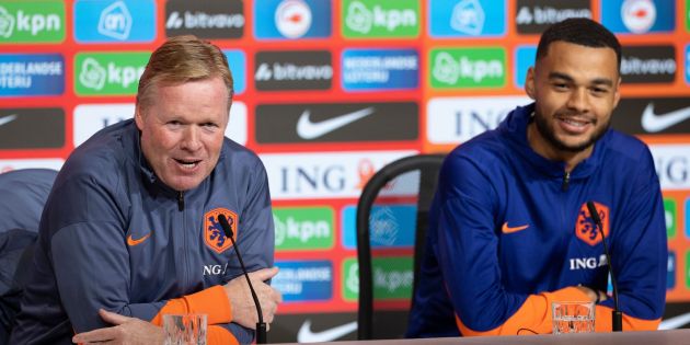 Koeman and Gakpo discuss Van Dijk in their press conference