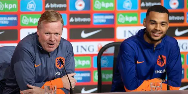 Koeman and Gakpo discuss Van Dijk in their press conference