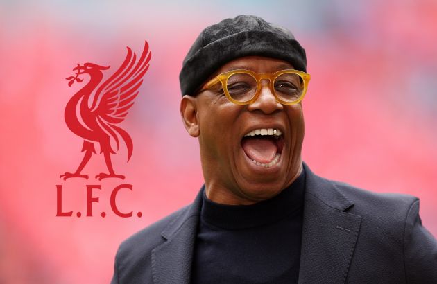 Ian Wright loves Virgil van Dijk.