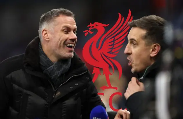 Jamie Carragher disagrees with Gary Neville