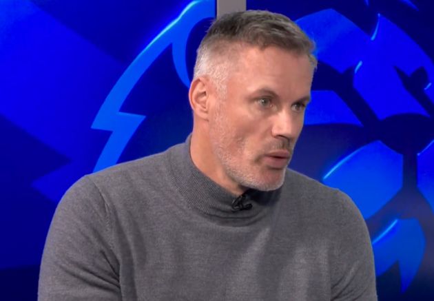 Jamie Carragher felt Chelsea could've had another penalty given against them