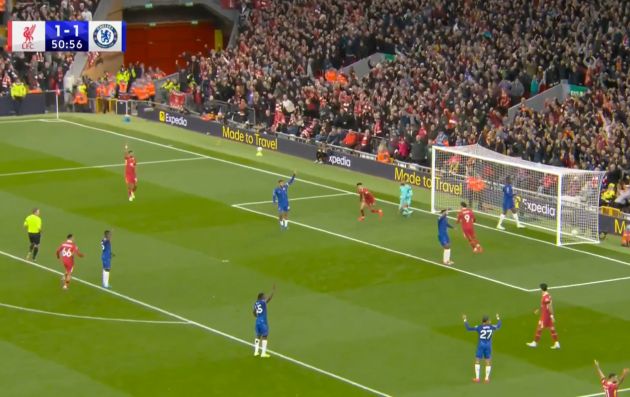 Curtis Jones restores Liverpool's lead against Chelsea