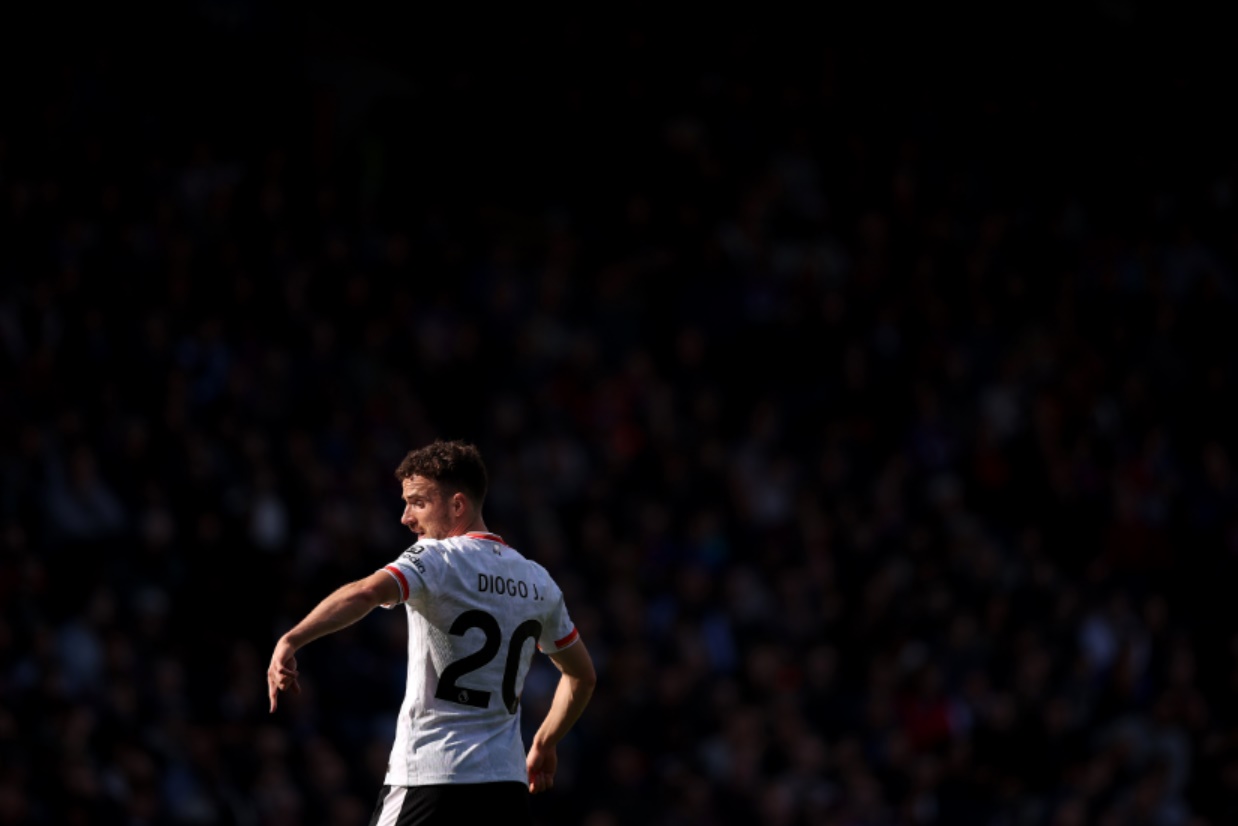 Diogo Jota is an injury doubt for Liverpool's trip to Leipzig