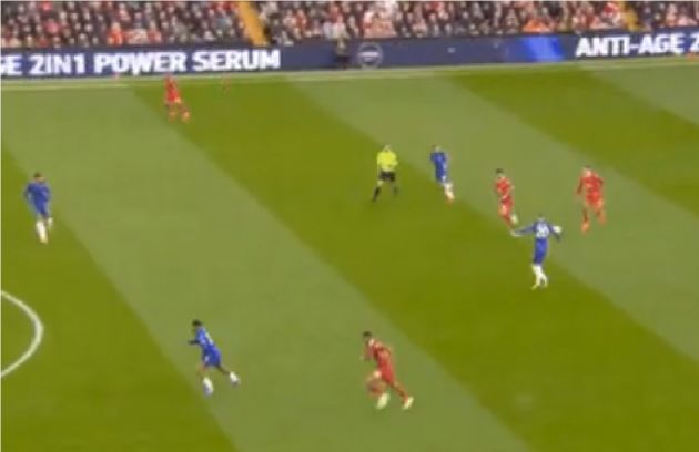 Darwin Nunez picked out a sensational pass in Liverpool's win over Chelsea