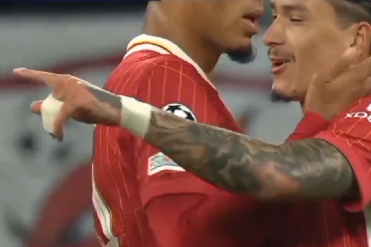 Darwin Nunez gives credit to Mo Salah for the assist for his goal against RB Leipzig