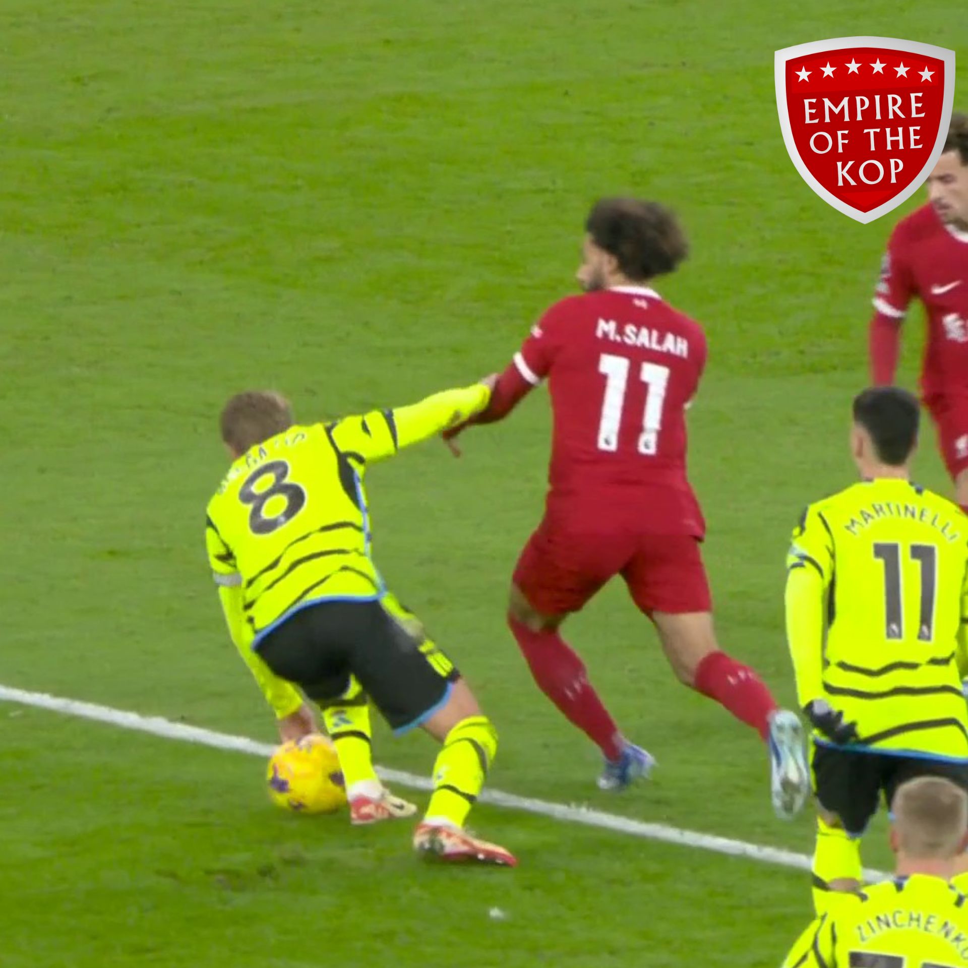 David Coote on VAR misses Odegaard handball vs. Liverpool