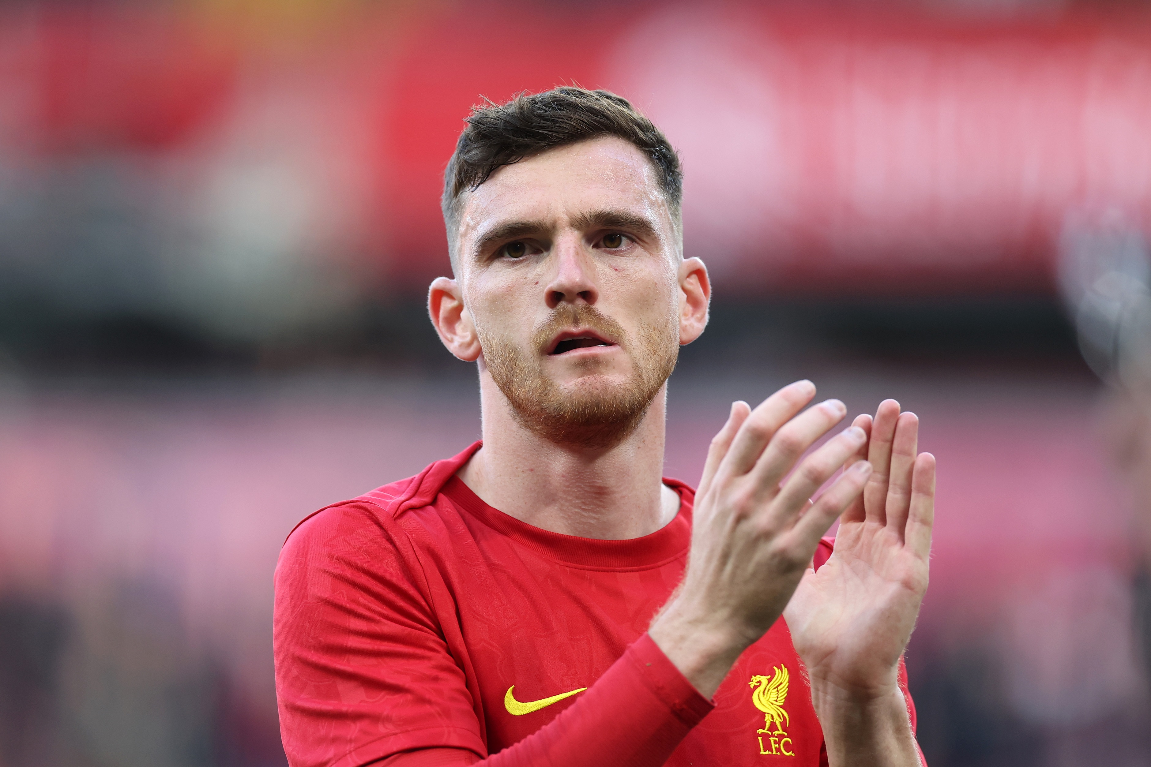 Andy Robertson had a key late involvement vs Leverkusen.