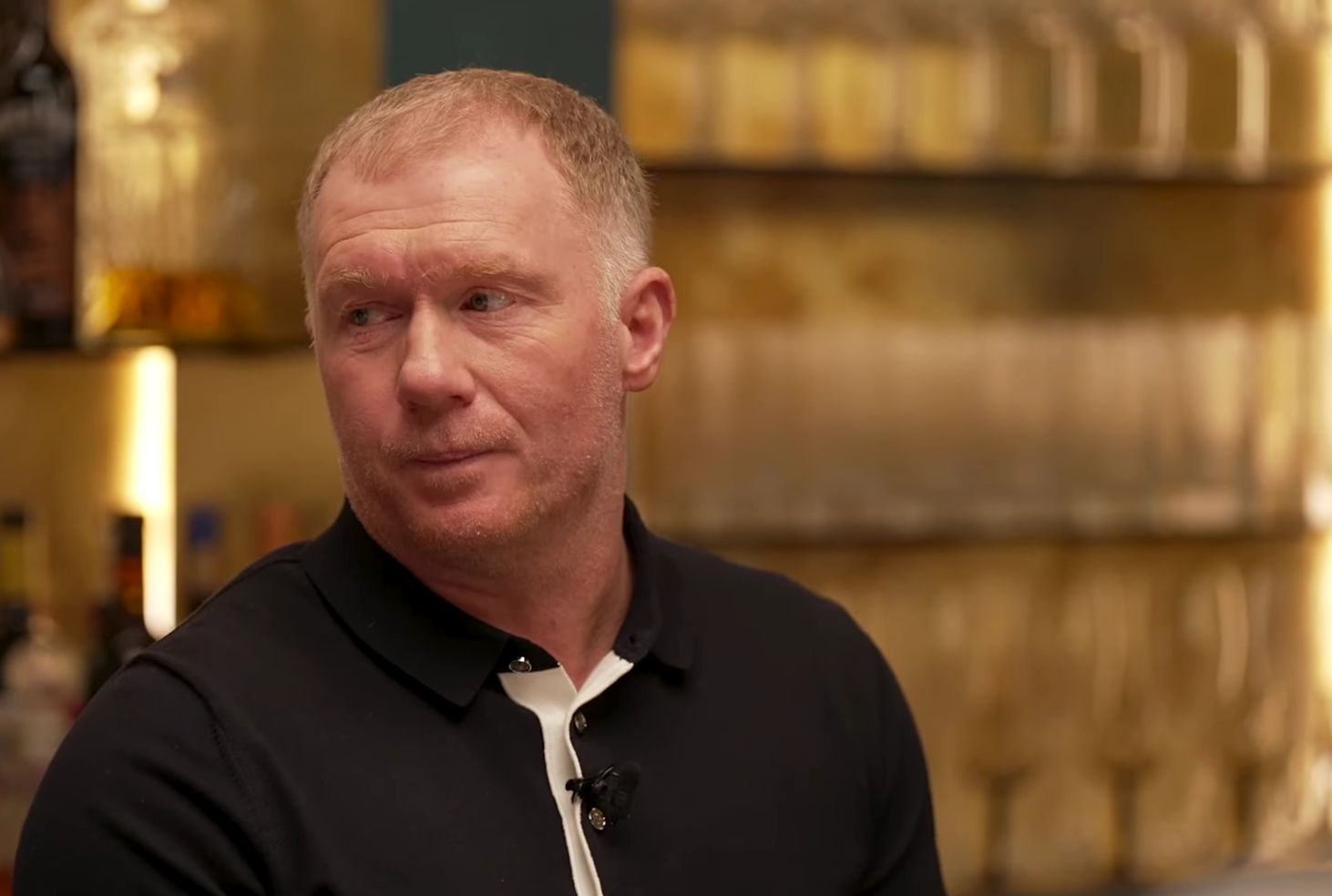 Former Manchester United midfielder Paul Scholes on Sky Bet's The Overlap.