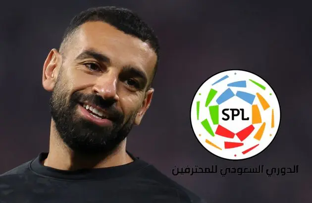 Mo Salah looks on ahead of Liverpool's Champions League clash with RB Leipzig.