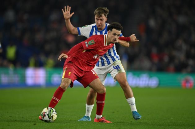 Liverpool and Brighton face off once more at Anfield on Saturday