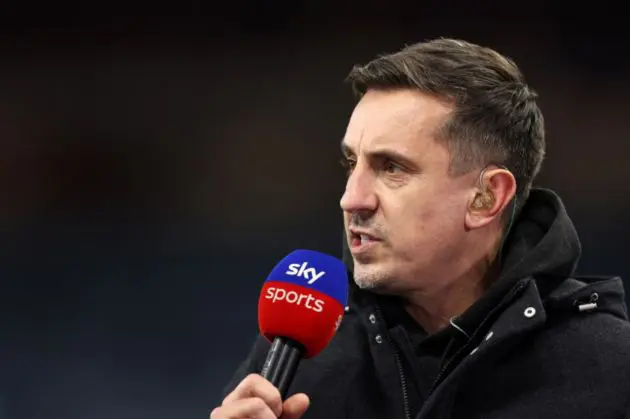 Gary Neville questioned the decision to remove David Coote from VAR for a Liverpool match in 2020