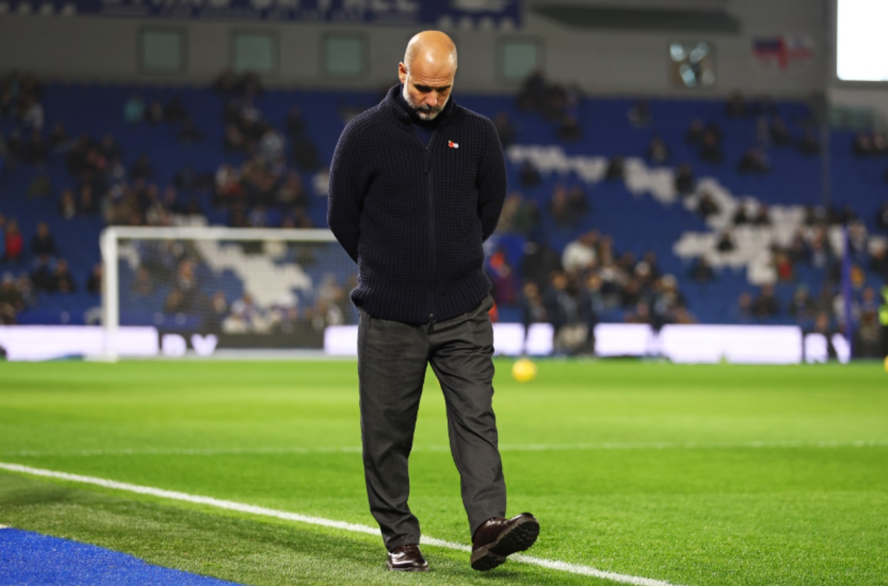 Pep Guardiola is fearful that Man City could soon themselves too far adrift of Liverpool