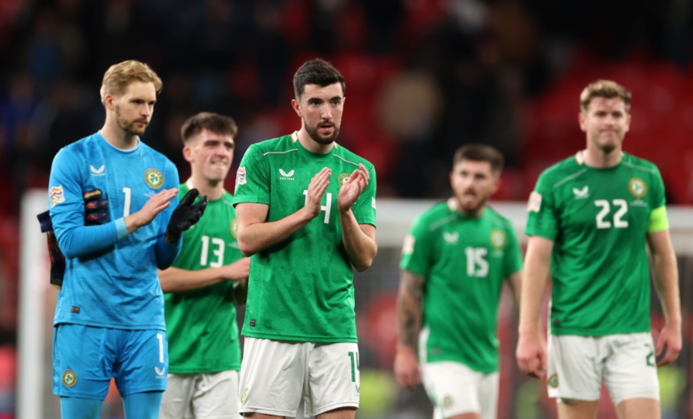 Caoimhin Kelleher's Ireland were hammered 5-0 by England at Wembley