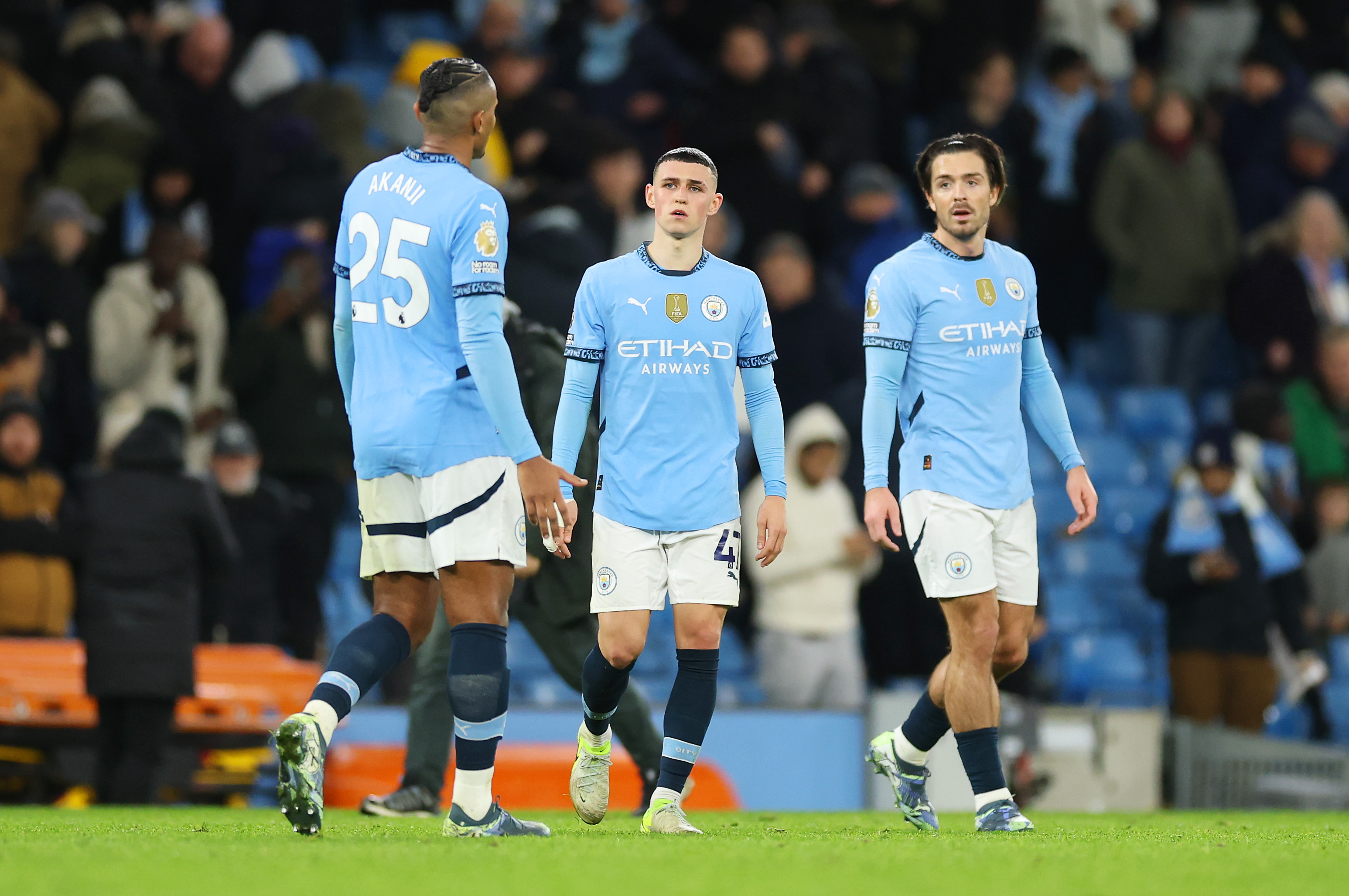 Manchester City have now fallen eight points behind Liverpool