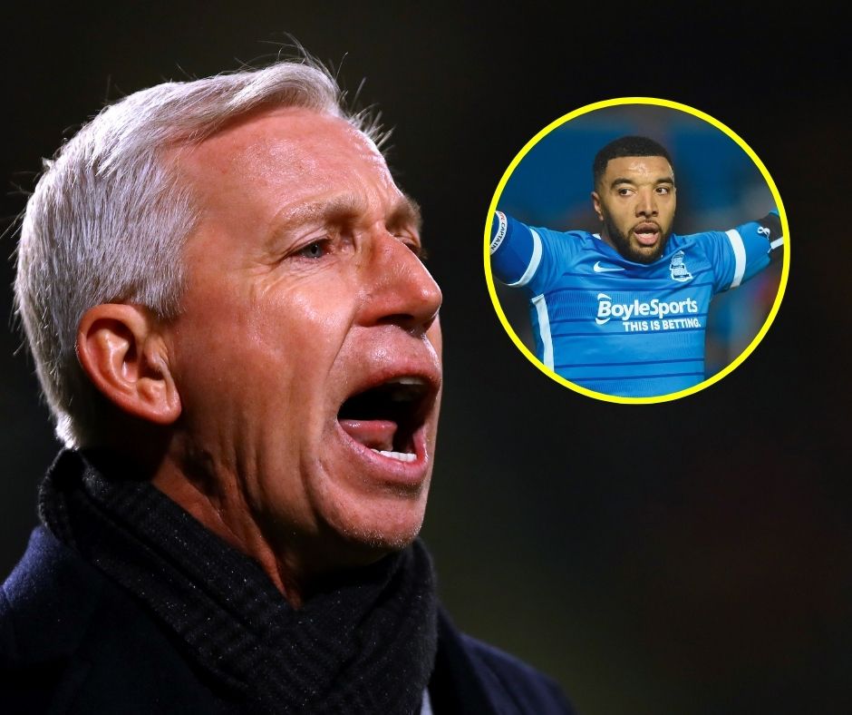 Alan Pardew has hit back at Troy Deeney over his comments on Mo Salah