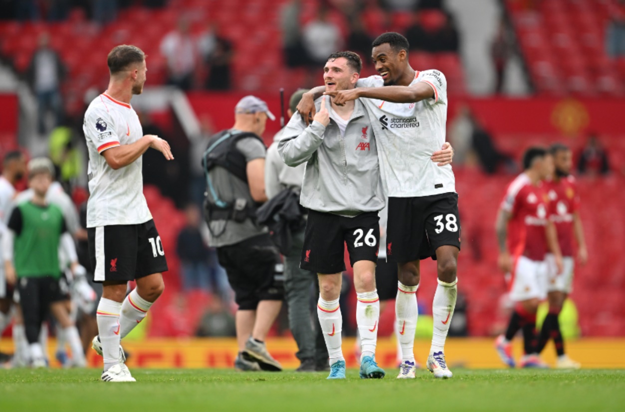 Andy Robertson admitted to getting 'really annoyed' at Ryan Gravenberch during a recent training session