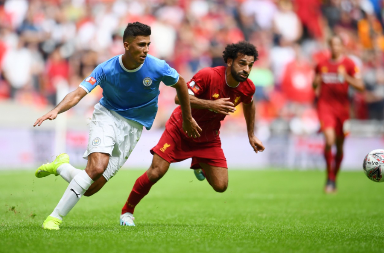 Rodri has named Mo Salah as his toughest opponent in the Premier League