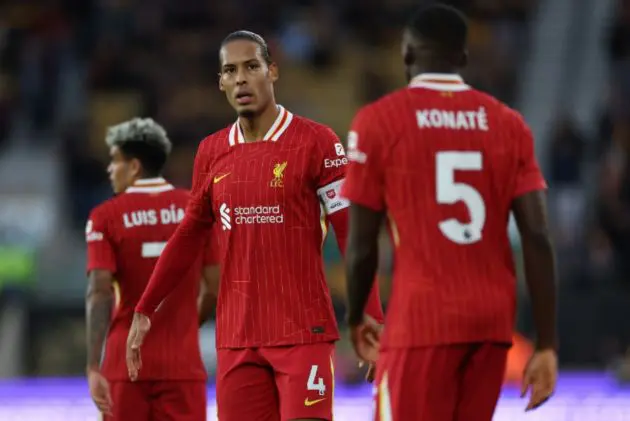 Virgil van Dijk is hopeful that Konate's injury isn't serious