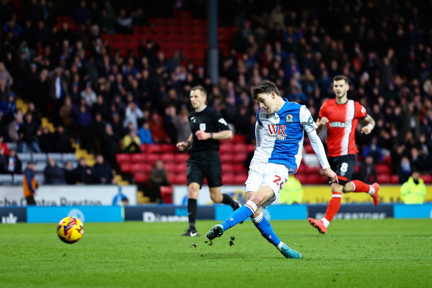 Owen Beck scores for Blackburn Rovers