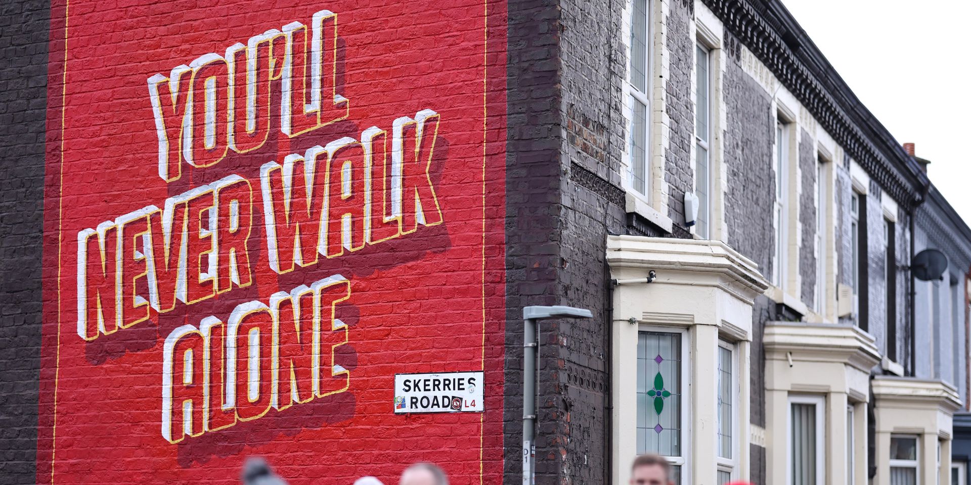 Anfield before Liverpool's game with Fulham