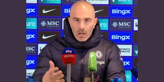 Enzo Marseca speaks after Chelsea's victory over Brentford