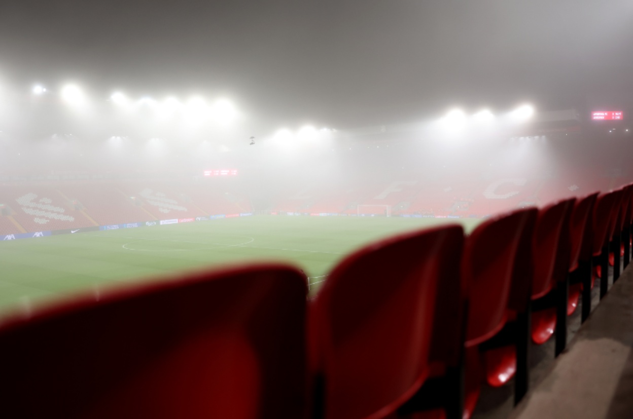 Pitch inspection held: Paul Gorst drops Anfield weather update one hour before kick-off