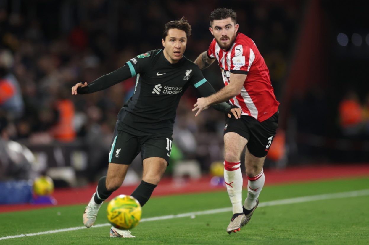 Federico Chiesa missed Liverpool's win over Tottenham due to illness