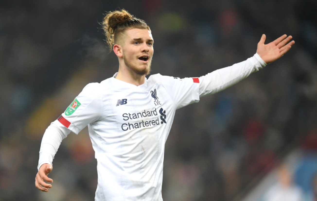 A teenage Harvey Elliott played for Liverpool in their Carabao Cup defeat to Aston Villa in 2019