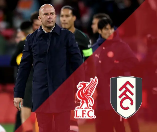 Arne Slot has named his Liverpool starting XI to take on Fulham