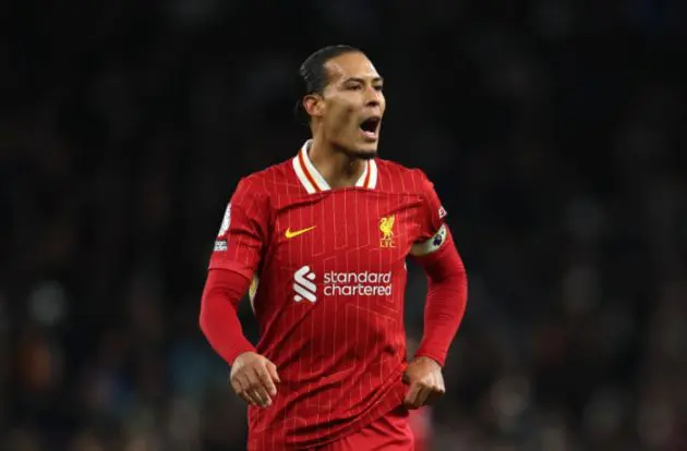 Virgil van Dijk has indicated that he wants to remain at Liverpool