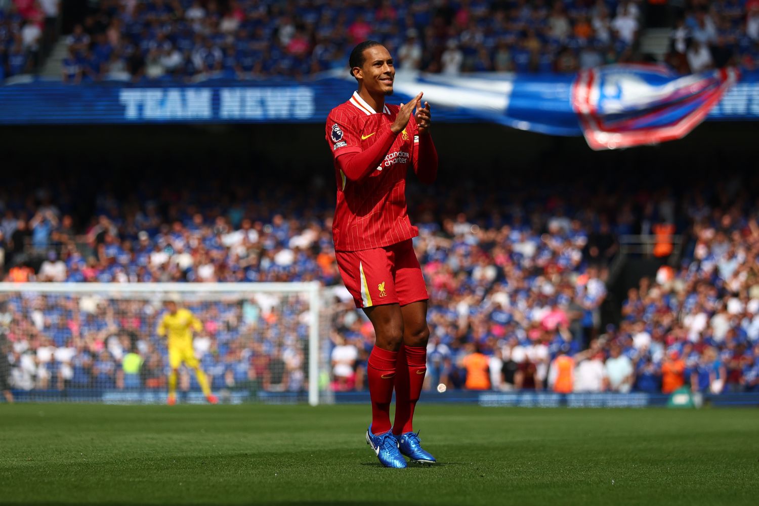 Virgil van Dijk against Ipswich