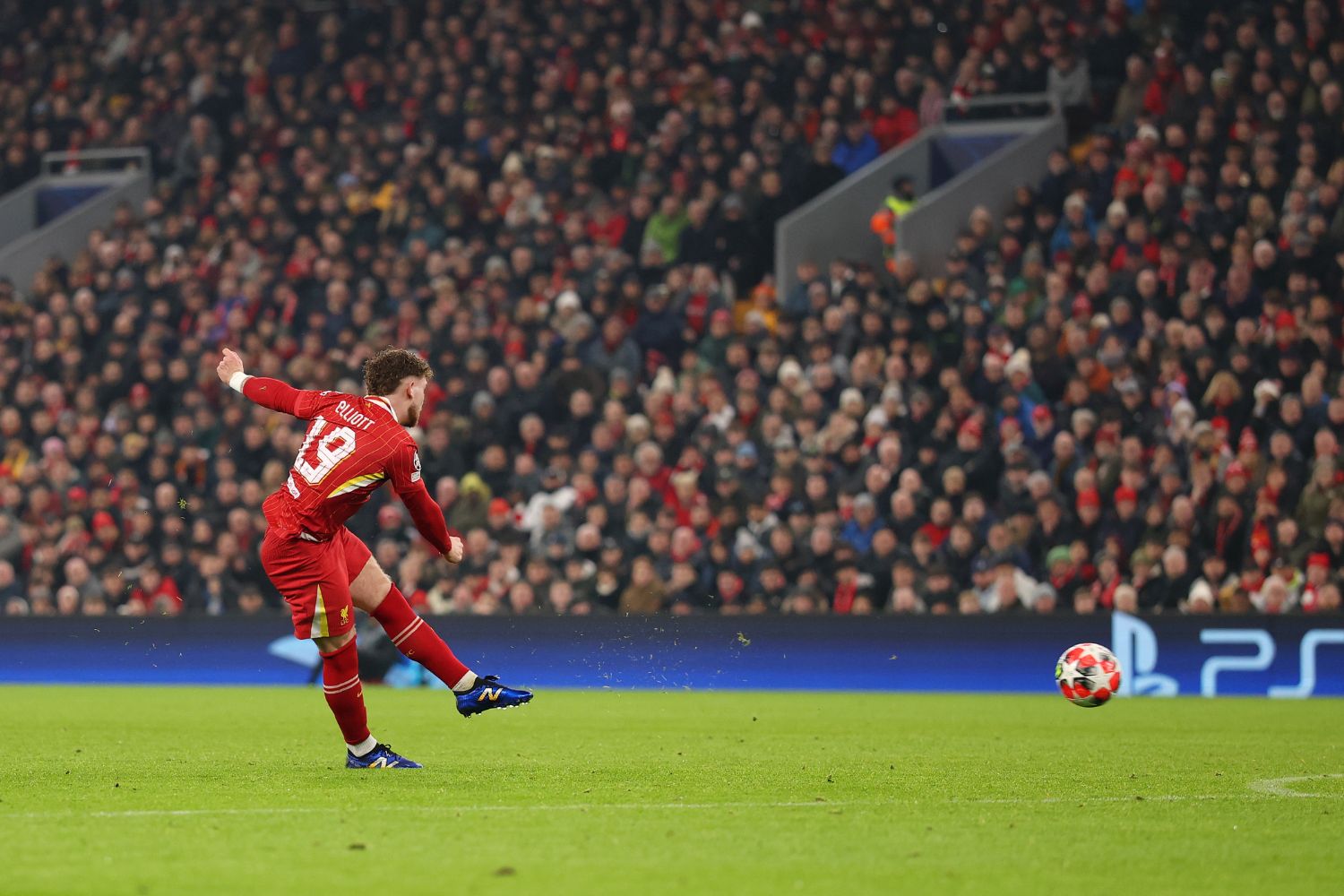 Harvey Elliott scores against Lille