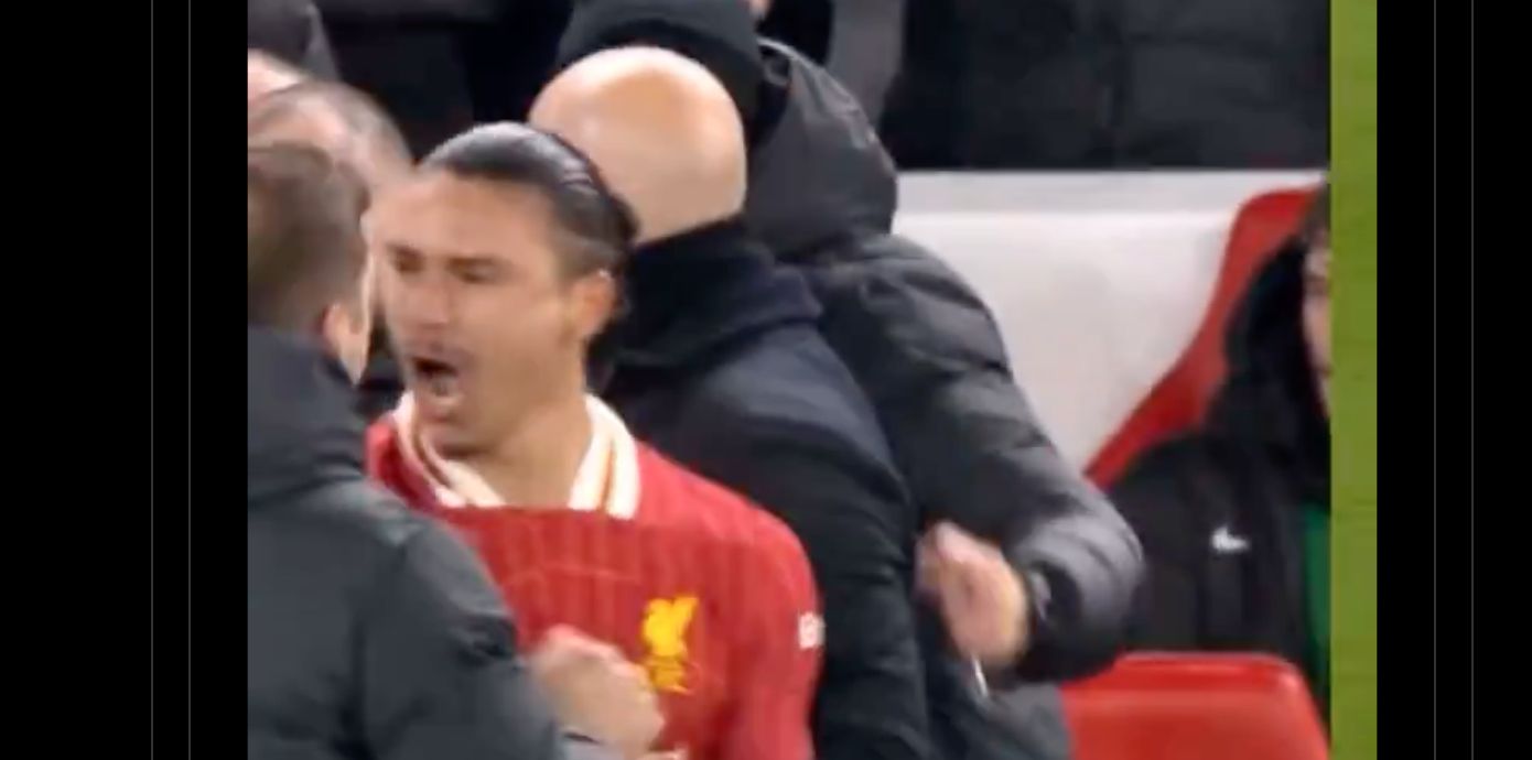 (Video) Jota and Nunez’s reaction to Gakpo equaliser sums up Liverpool squad