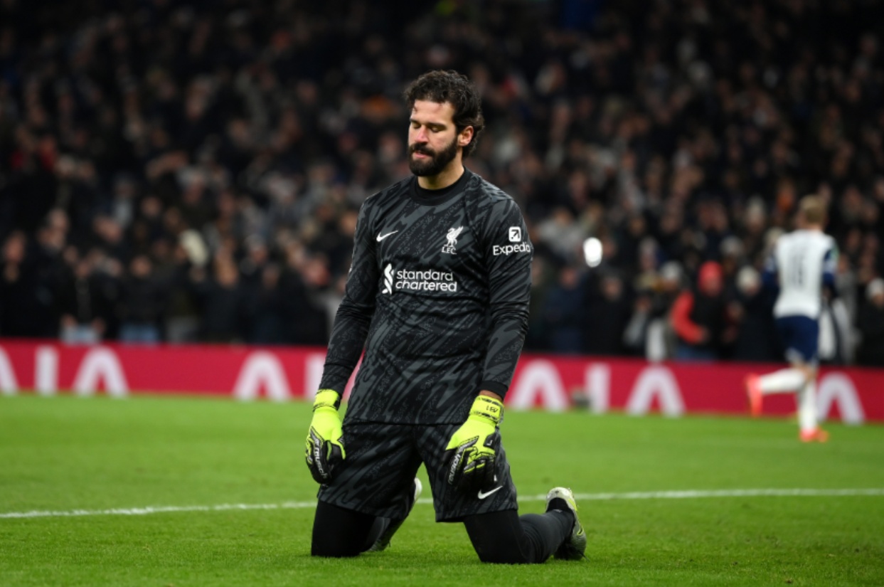 Alisson Becker's form of late will be a worry for Liverpool