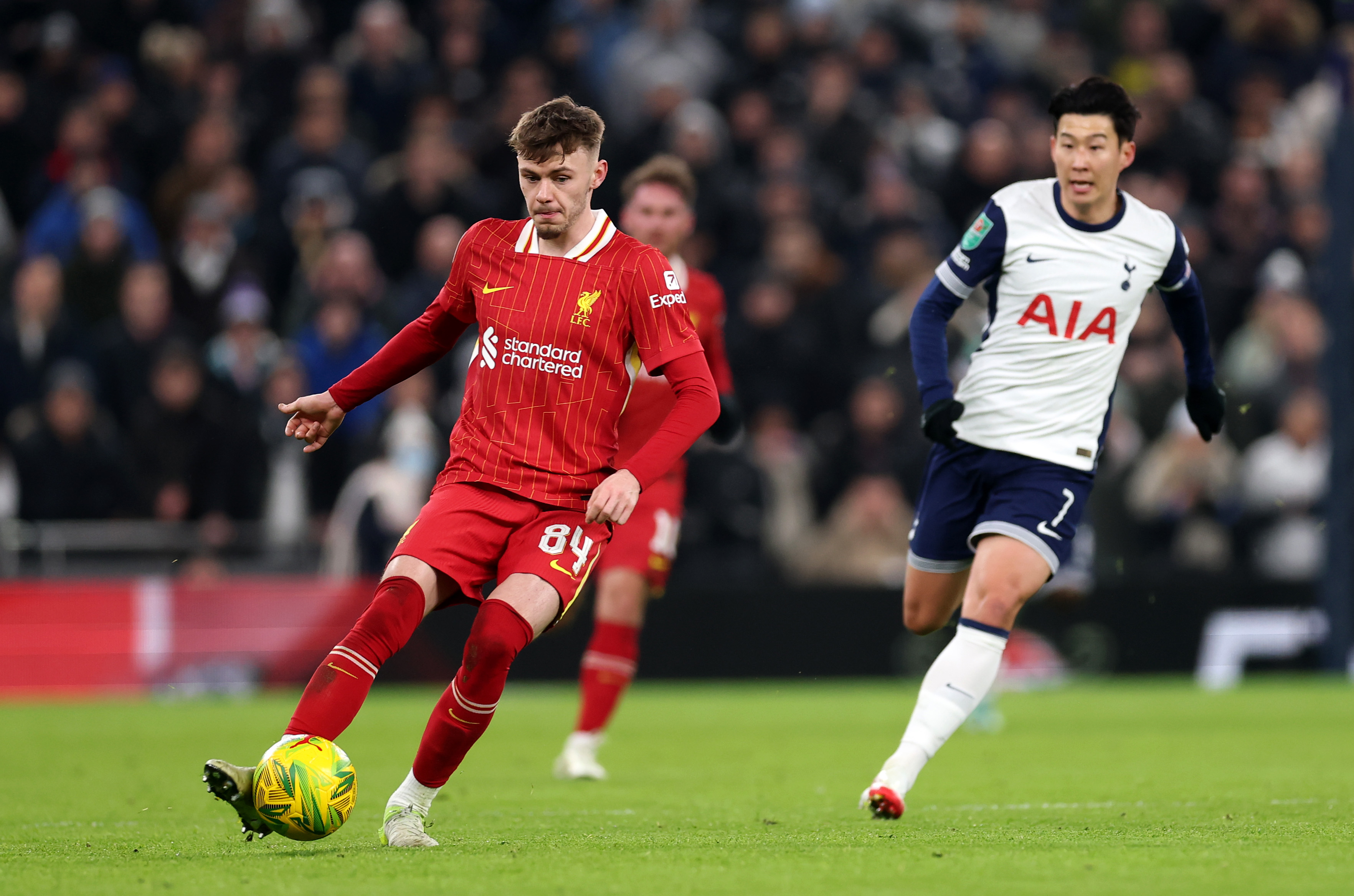 Conor Bradley is hopeful of being selected to start for Liverpool against Accrington Stanley