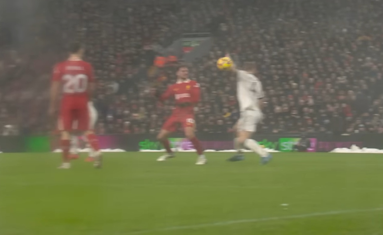 Matthijs de Ligt had a penalty given against him for handball against Liverpool